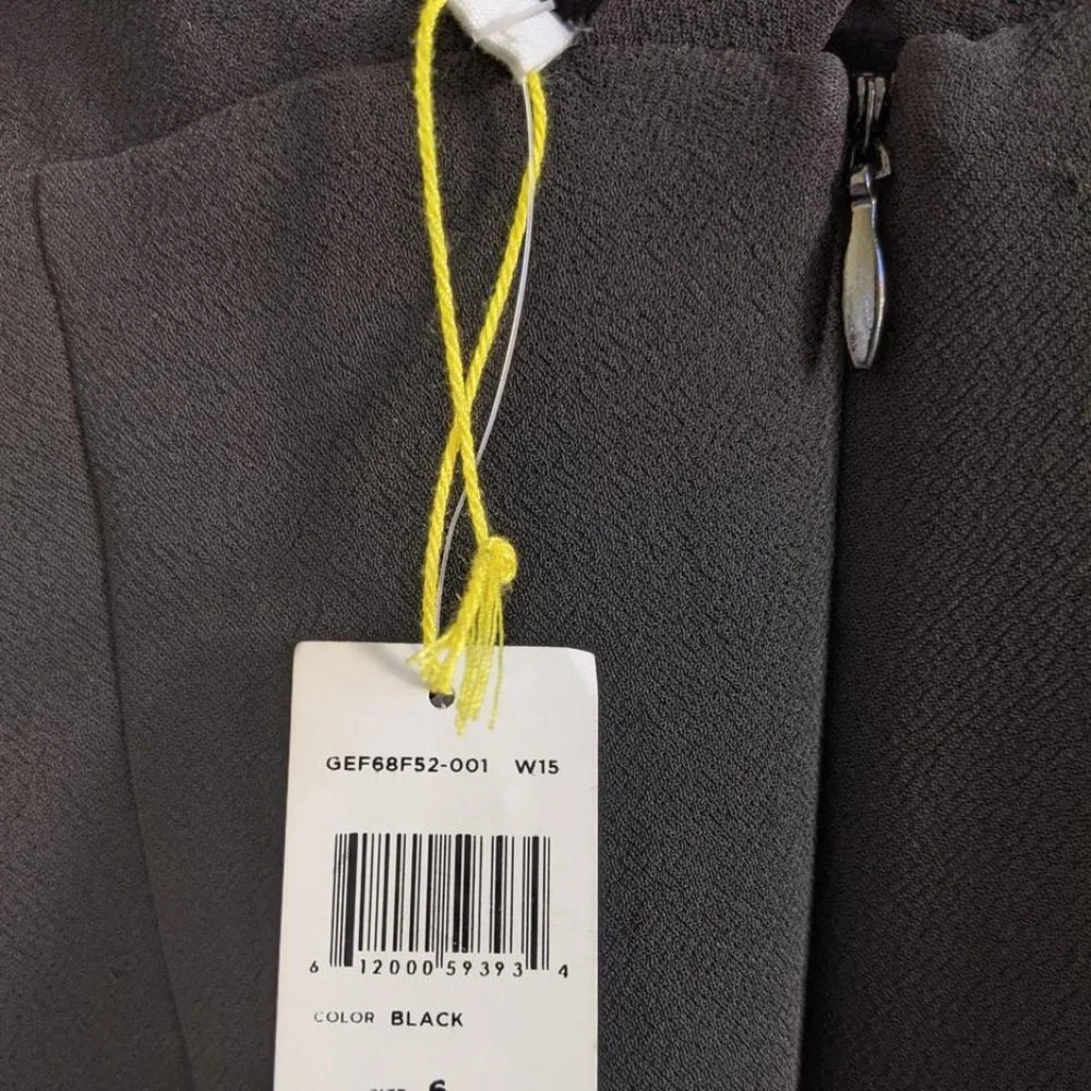 BCBGeneration | Black Sleeveless with Band Detail Cocktail Dress - Picture 8 of 9